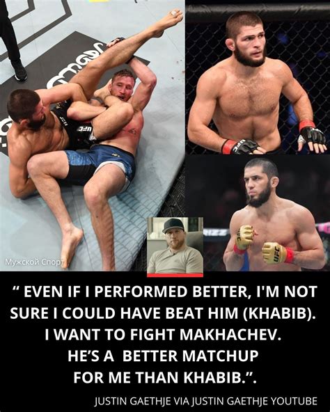 Самый тяжёлый соперник: почему Гэтжи считает бой с Хабибом вершиной сложности