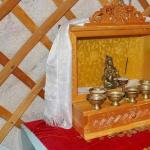 Buddhistiskt altare och dess struktur