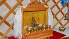Buddhista oltár és szerkezete