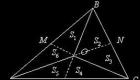 Rumus untuk menghitung panjang median segitiga sembarang