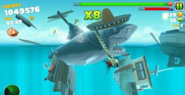 Hungry Shark - lapar, hiu marah