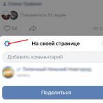 Apa itu repost di VKontakte dan bagaimana melakukannya?